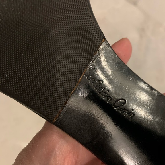 Sexy black and red 4" high heels - Picture 5 of 8